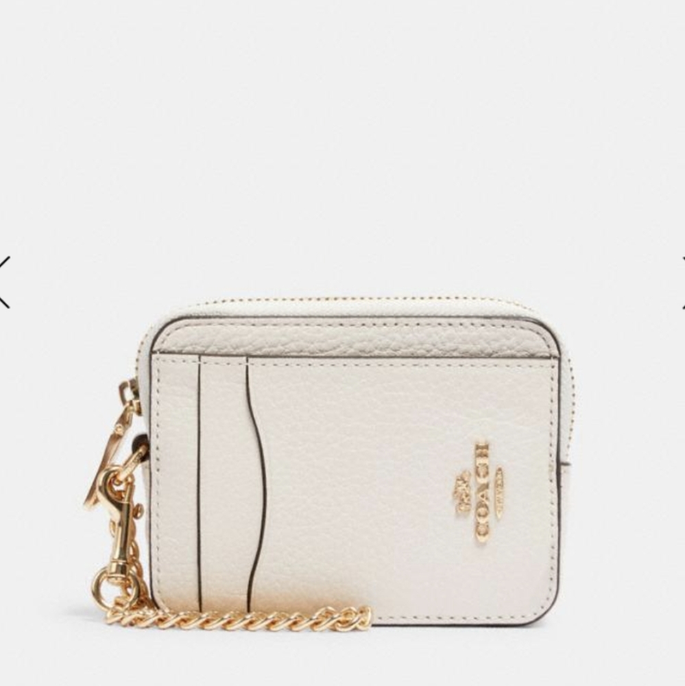 Coach Zip Card Case